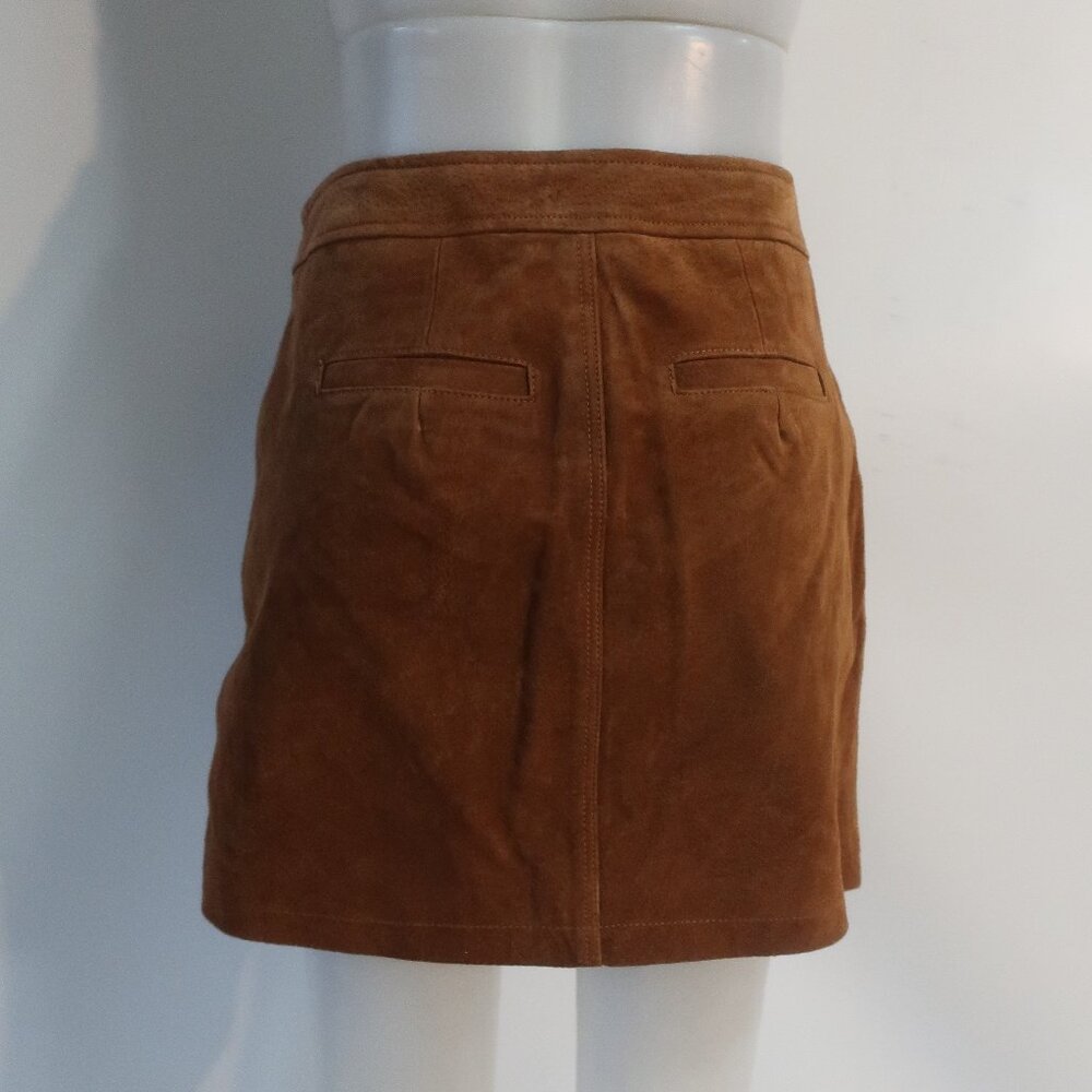 Womens BlankNYC Brown (Item- 61) Suede Mini Skirt 30 - Picture 5 of 9
